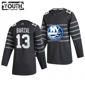 New York Islanders Trikot Mathew Barzal 13 Grau 2020 NHL All-Star Adidas Authentic - Kinder
